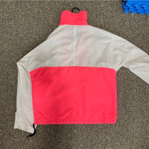 Vintage Windbreaker Jacket Unique Genuine 70s 80s Neon Take II 2 Big Pockets M - Picture 6 of 12